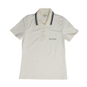 Malbon Andrea Polo Shirt in White